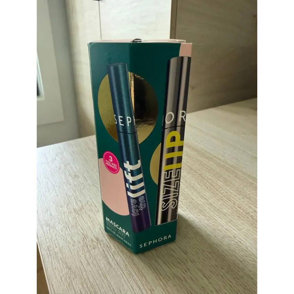 New Sephora Favorites Limited Edition Mascara Trio Full Size Set Size Up Lift